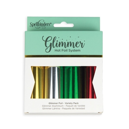 Picture of Spellbinders Glimmer Foil - Ρολά Θερμικού Foil Χρυσοτυπίας, Variety Pack, 4τεμ.
