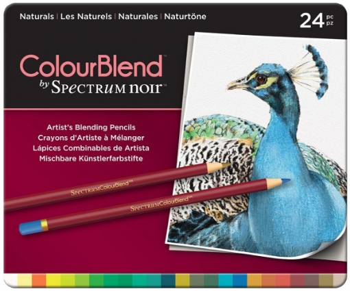 Picture of Spectrum Noir ColourBlend – Χρωματιστά Μολύβια Naturals, 24τεμ.