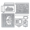 Picture of Tonic Studios Magic Sliding Box Die Set - Μήτρες Κοπής Κουτί με Διπλό Άνοιγμα, Double Delight, 25 τεμ.