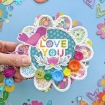 Picture of Paige Evans Splendid Cardstock Stickers 6"X12" - Accents & Phrases - This & That Phrase