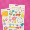 Picture of Paige Evans Splendid Cardstock Stickers 6"X12" - Accents & Phrases - This & That Phrase
