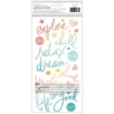Picture of American Crafts Heidi Swapp Thickers Αυτοκόλλητα - Sun Chaser, Phrase