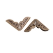 Picture of Mini  Metal Corners - Μεταλλικές Γωνίες Bronze - 4τμχ