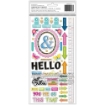Picture of Vicki Boutin Thickers Αυτοκόλλητα - Sweet Rush, The Sweet Life Phrase & Icon/Chipboard