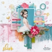 Picture of 49 And Market Συλλογή Scrapbooking Διπλής Όψης 12"X12" - Spectrum Sherbet, Foundations