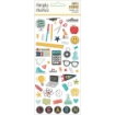 Picture of Simple Stories Αυτοκόλλητα Puffy - School Life