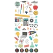 Picture of Simple Stories Αυτοκόλλητα Puffy - School Life