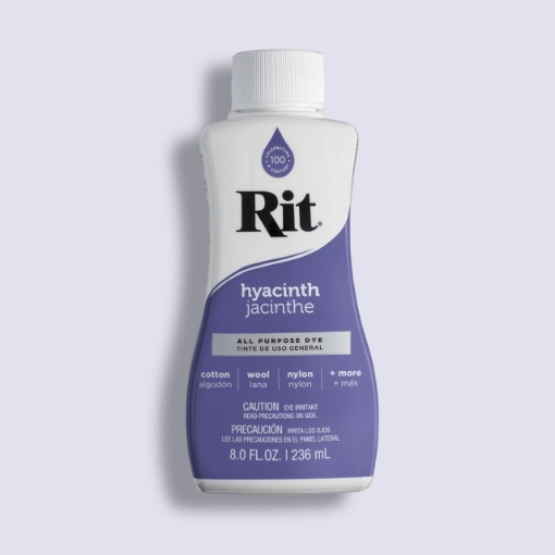 Picture of Rit All-Purpose Liquid Dye | Βαφή Υφάσματος για Φυσικές Ίνες 236ml – Hyacinth
