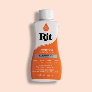 Picture of Rit All-Purpose Liquid Dye | Βαφή Υφάσματος για Φυσικές Ίνες 236ml – Tangerine