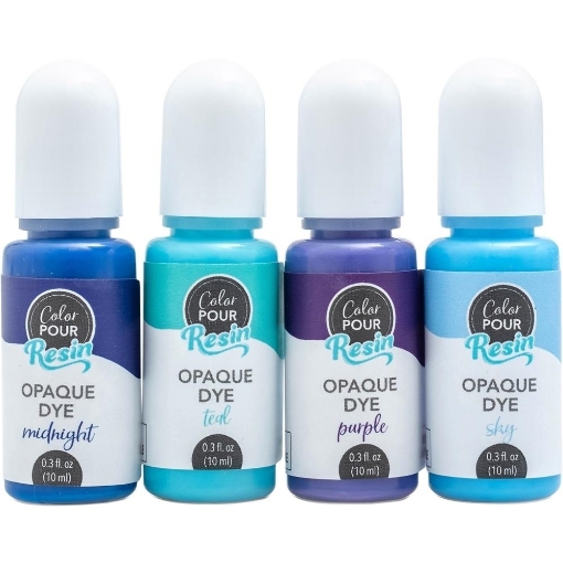 Picture of American Crafts Color Pour Resin Opaque Dye Σετ Χρωστικές Για Ρητίνη - Galaxy, 4τεμ.