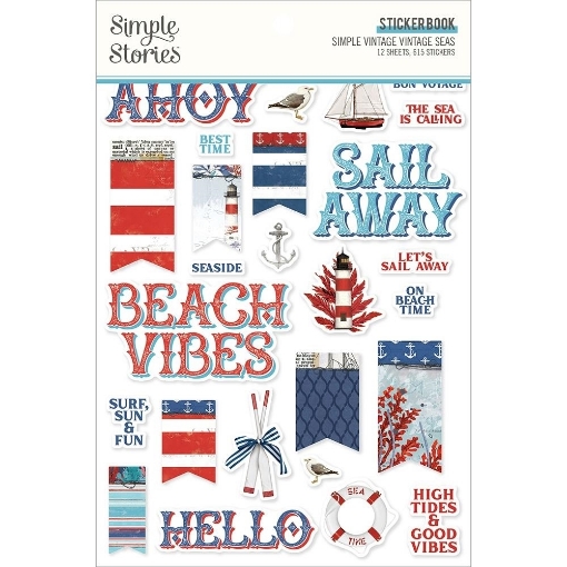 Picture of Simple Stories Μπλοκ Αυτοκόλλητων - Simple Vintage Vintage Seas