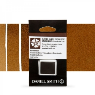 Picture of Daniel Smith Extra Fine Watercolor | Χρώμα Ακουαρέλας Half Pan - Burnt Umber