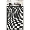Picture of Studio Light Στένσιλ 6"x8" - Νο.117 Vintage Treasures, Mask Checkered 