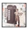 Picture of Studio Light Στένσιλ 6"x8" - Νο.117 Vintage Treasures, Mask Checkered 