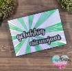 Picture of CarlijnDesign A6 Στένσιλ - Sunburst, Ηλιαχτίδες,  Σετ 2τμχ