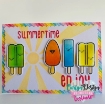Picture of CarlijnDesign A6 Στένσιλ - Sunburst, Ηλιαχτίδες,  Σετ 2τμχ