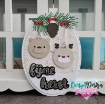 Picture of CarlijnDesign Μήτρες Κοπής - Snijmallen Kersttakken, Χριστουγεννιάτικα Κλαδιά, 3 τεμ.