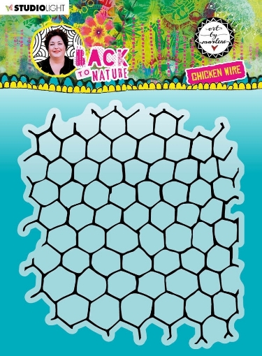 Picture of Art By Marlene Διάφανες Σφραγίδες - Back To Nature, Chicken Wire