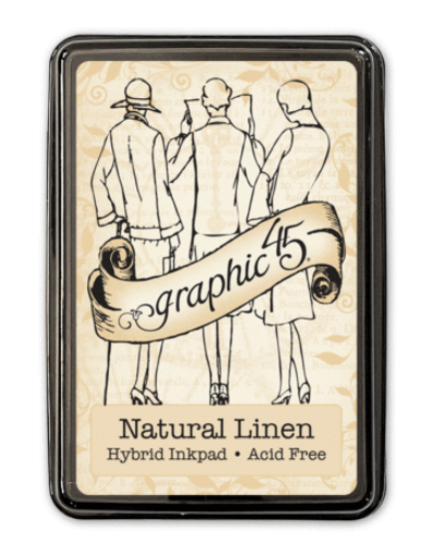 Picture of Graphic 45 Hybrid Inkpad - Υβριδικό Μελάνι Natural Linen