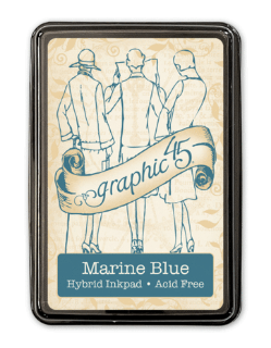 Picture of Graphic 45 Hybrid Inkpad - Υβριδικό Μελάνι Marine Blue