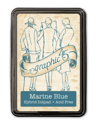 Picture of Graphic 45 Hybrid Inkpad - Υβριδικό Μελάνι Marine Blue
