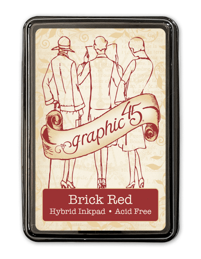Picture of Graphic 45 Hybrid Inkpad - Υβριδικό Μελάνι Brick Red