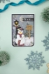 Picture of Crafter's Companion Διάφανες Σφραγίδες  - Vintage Snowman, Winter Blessings, 12 τεμ.