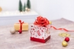 Picture of Crafter's Companion Luxury Foiled Acetate Pack 12"x12" - Red & Green