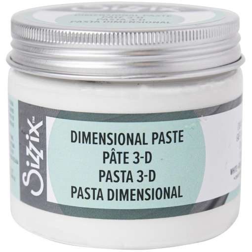 Picture of Sizzix Effectz Dimensional Paste Πάστα Διαμόρφωσης 150ml - White