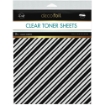 Picture of Them-o-web Deco Foil Clear Toner Card Front- Έτοιμα Φύλλα Μεταφοράς για Foiling 21.5x27.9cm - Candy Stripes, 2τεμ.