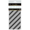 Picture of Them-o-web Deco Foil White Slimline Toner Card Fronts - Έτοιμα Φύλλα Μεταφοράς για Foiling 10x22.8cm - Candy Stripes