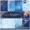 Picture of Crafter's Companion Μπλοκ Scrapbooking Διπλής 'Οψης 12"X12"  - Winter's Sparkle 