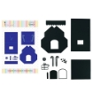 Picture of Dress My Craft Basic Designer Dies Μήτρες Κοπής - 3D House, 11 τεμ.