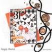 Picture of Simple Stories Μπλοκ Scrapbooking Διπλής Όψης 6"X8" - Simple Vintage October 31st