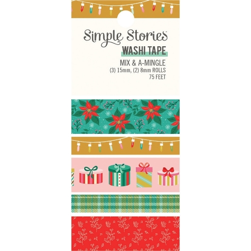 Picture of Simple Stories  Washi Tape Διακοσμητικές Ταινίες - Mix & A-Mingle