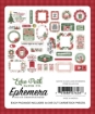 Picture of Echo Park Cardstock Ephemera Διακοσμητικά Die Cuts - Santa Claus Lane