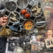 Picture of Tim Holtz Idea-Ology Droplets Διακοσμητικές Πέρλες - Halloween, 192 τεμ. 