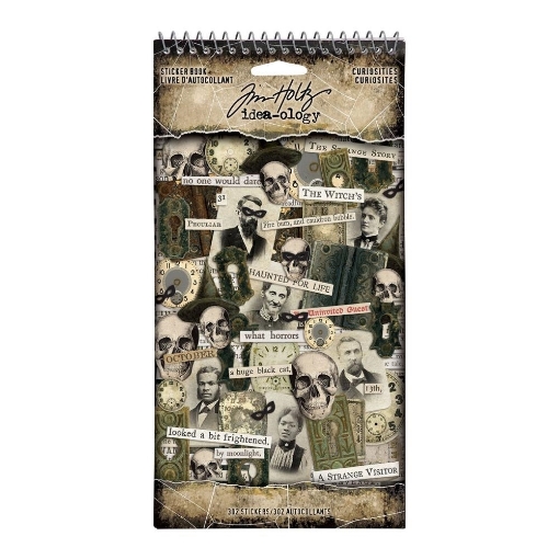 Picture of Tim Holtz Idea-Ology Μπλοκ Αυτοκόλλητων - Halloween Curiosities, 302τεμ