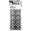 Picture of Stampers Anonymous Tim Holtz Layering Stencil 4"x8.5" | Στένσιλ – Linked Squares 