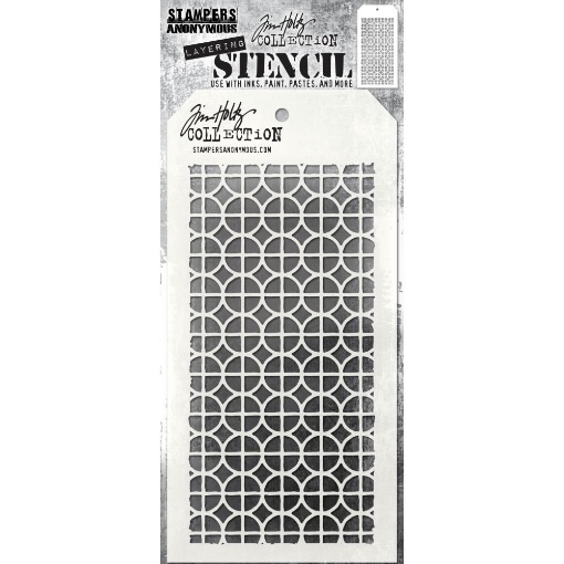 Picture of Stampers Anonymous Tim Holtz Layered Στένσιλ  4"X8.5" - Focus