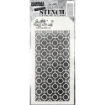 Picture of Stampers Anonymous Tim Holtz Layering Stencil 4"x8.5" | Στένσιλ – Linked Circles 