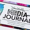 Picture of Dina Wakley Media White Journal | Art Journal με 36 Σελίδες 100% Cotton Rag Paper - 6" x 6"
