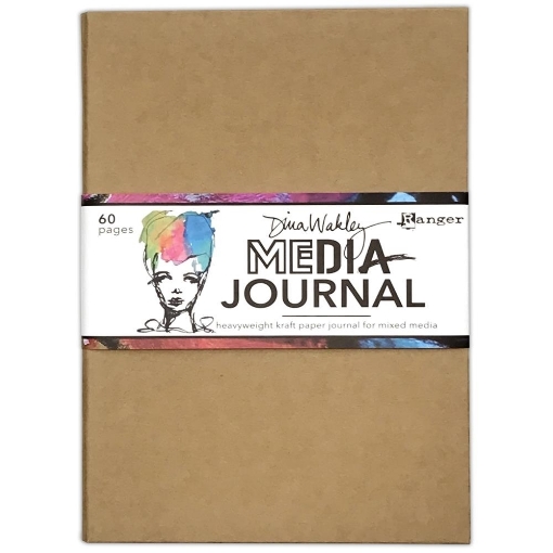 Picture of Dina Wakley Media Kraft Journal 20 x 26 cm - Mixed Media Journal με Kraft χαρτί , 60 σελ.