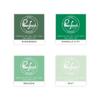 Picture of Pinkfresh Studio Ink Cubes – Garden Stroll | Σετ Dye Μελανιών 4 Αποχρώσεων για Stamping & Layering
