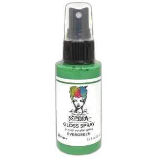 Picture of Dina Wakley Media Gloss Sprays | Ακρυλικό Χρώμα σε Σπρέι με Gloss Φινίρισμα, Evergreen