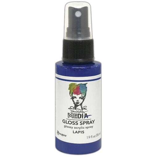 Picture of Dina Wakley Media Gloss Sprays Ακρυλικό Χρώμα σε Σπρέι, Φινίρισμα Γκλος  - Lapis