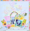Picture of American Crafts Paige Evans Μπλοκ Scrapbooking Μονής Όψης 12'' x 12'' - Garden Shoppe