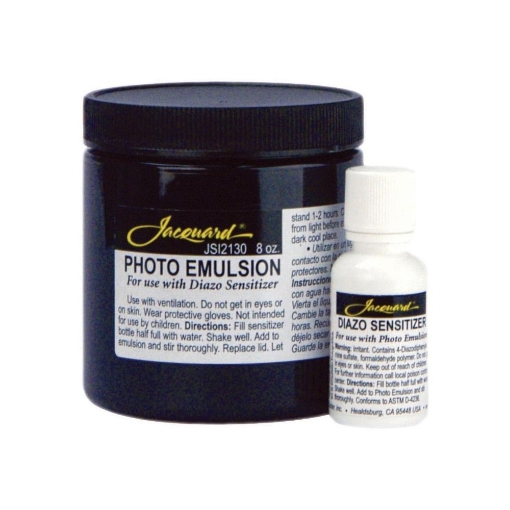 Picture of Jacquard Photo Emulsion & Diazo Sensitizer 8oz, 2τμχ – Σετ Γαλακτώματος & Ευαισθητοποιητή για Μεταξοτυπία