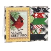Picture of American Crafts Vicki Boutin Double-Sided Paper Pad Μπλοκ Scrapbooking Διπλής Όψης 12'' x 12'' -  Evergreen & Holly