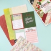 Picture of American Crafts Vicki Boutin Double-Sided Paper Pad Μπλοκ Scrapbooking Διπλής Όψης 6'' x 8'' -  Evergreen & Holly